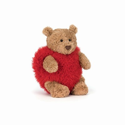 Jellycat Bartholomew 'Heartthrob' Bear USA | 06483ENXH